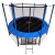 Батут i-JUMP 12ft 3,66м с нижней сетью и лестницей (blue)
